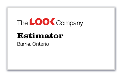 Graphic Template-Estimator