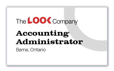 Graphic Template-accounting administrator